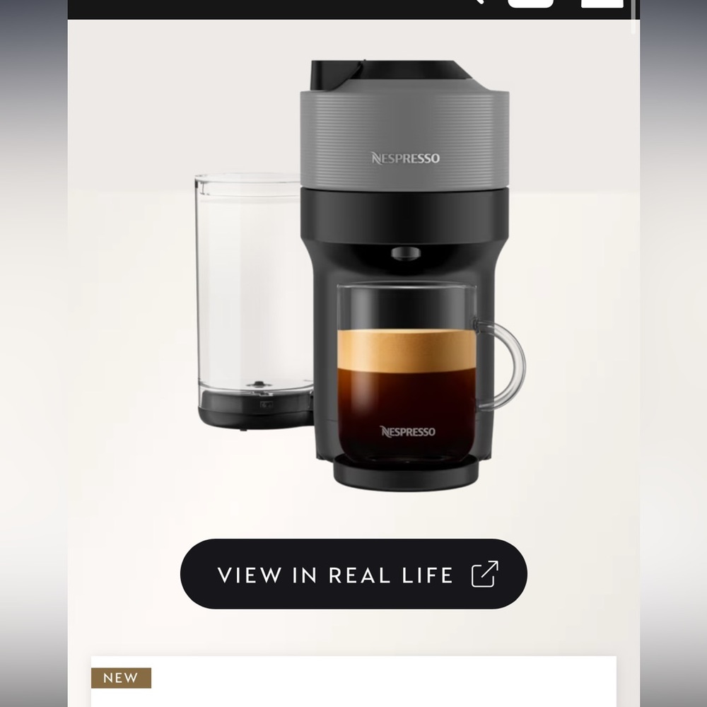 Vertuo Pop Dark Grey